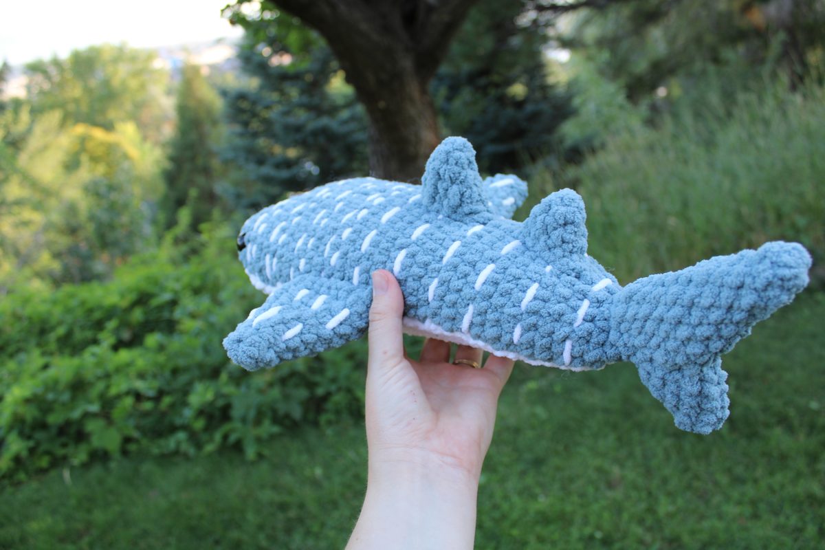 Handmade Crochet Whale Shark image 2